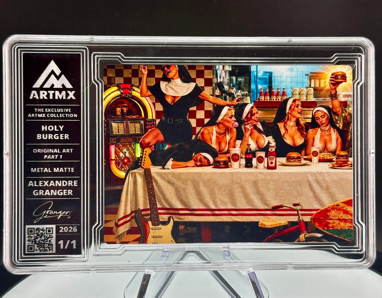 Holy Burger by Alexandre Granger (Metal Matte / Unreleased)