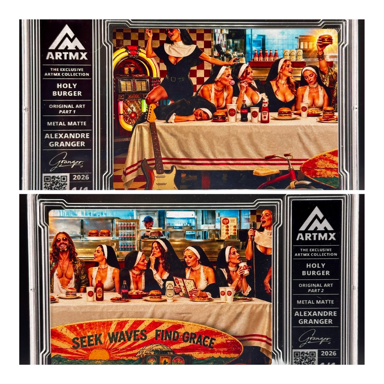 Holy Burger by Alexandre Granger (Metal Matte / Unreleased)