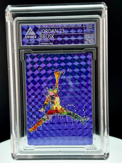 Jordan 23 by Brusk (Tanzanite / Studio Proof)