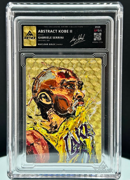 Abstract Kobe II by Gabriele Serrini (Nuclear Gold / Studio Proof / Unreleased)