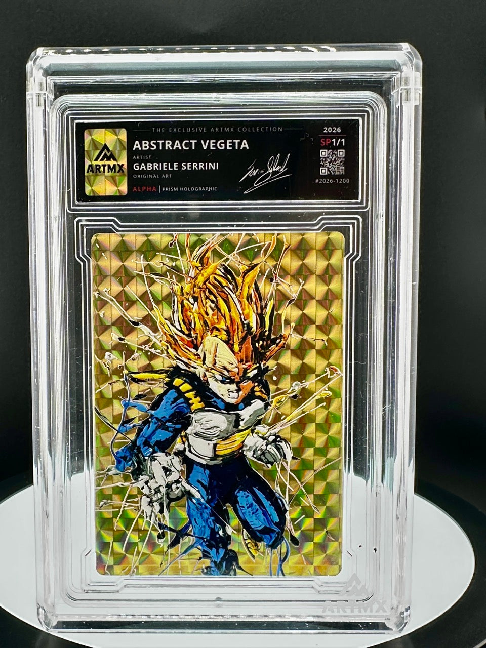 Abstract Vegeta by Gabriele Serrini (Alpha / Studio Proof / Unreleased)