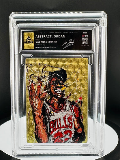 Abstract Jordan by Gabriele Serrini (Nuclear Gold / Studio Proof / Unreleased)