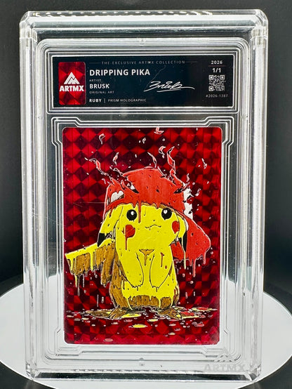Dripping Pika by Brusk (Ruby / Unreleased)