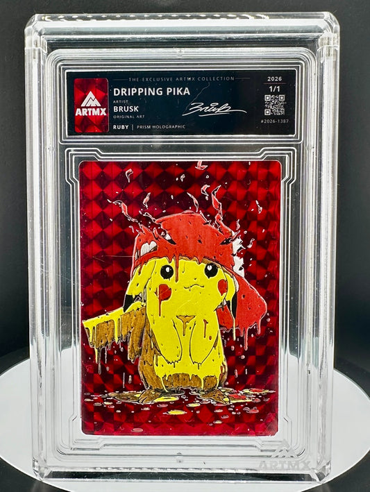 Dripping Pika by Brusk (Ruby / Unreleased)