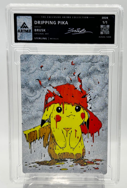 Dripping Pika by Brusk (Sterling / Unreleased)