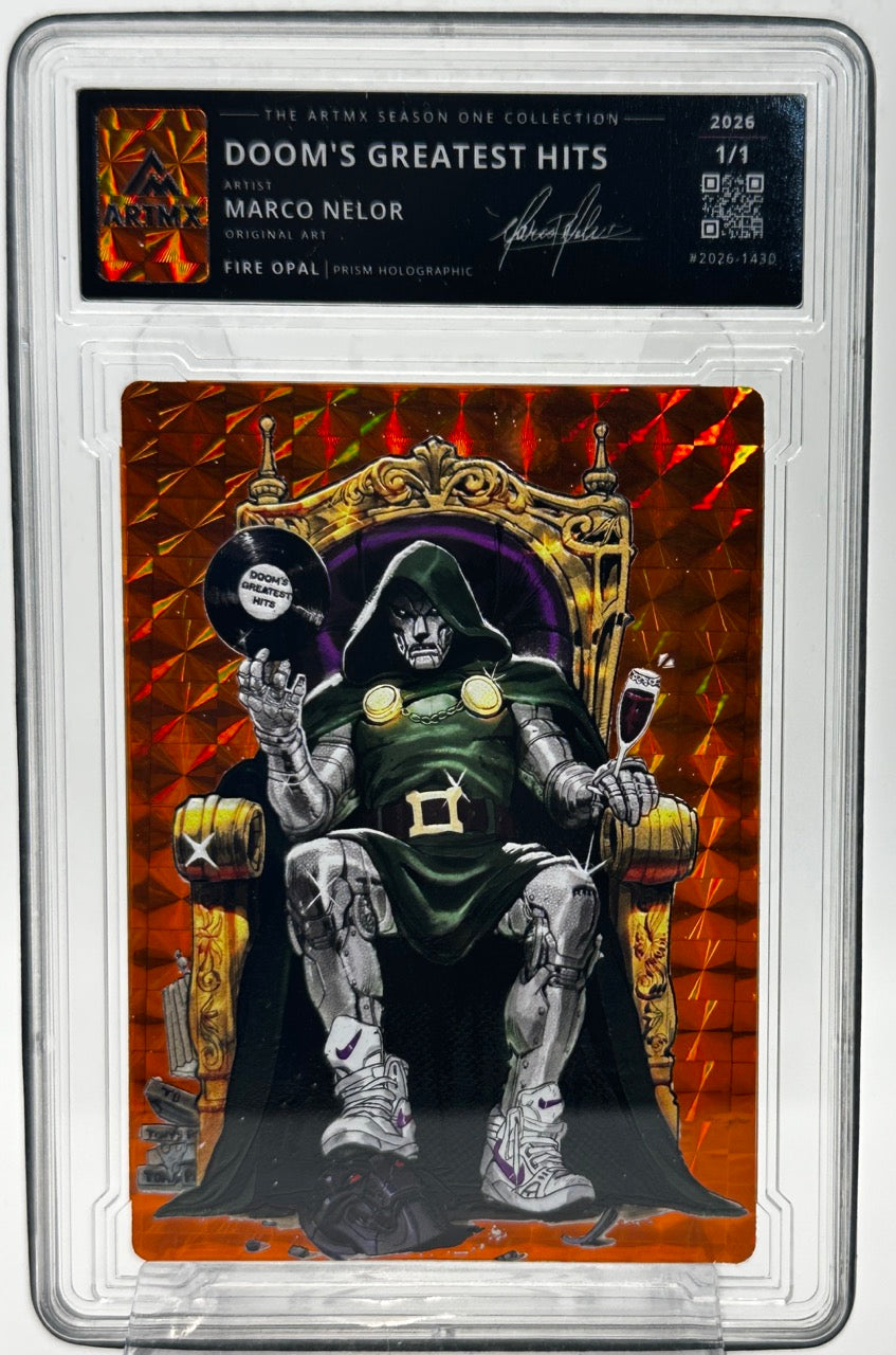 Doom's Greatest Hits by Marc Nelor (Fire Opal / Vaulted)