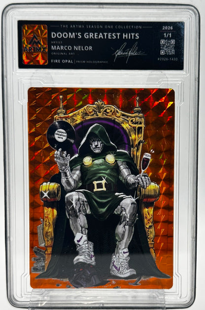 Doom's Greatest Hits by Marc Nelor (Fire Opal / Vaulted)