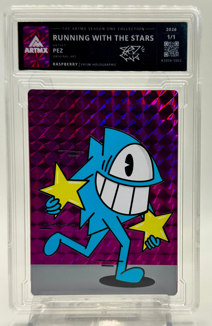 Running with the Stars by Pez (Raspberry / Vaulted)
