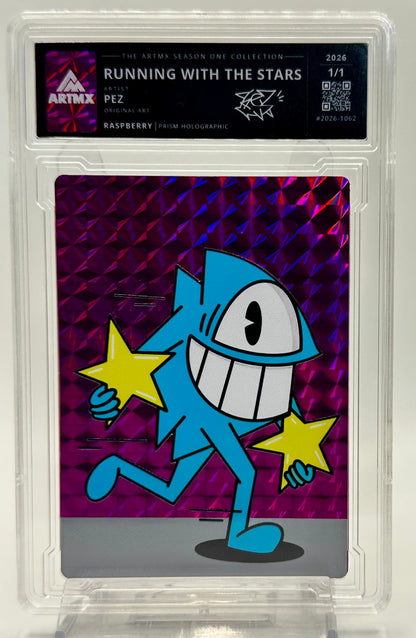 Running with the Stars by Pez (Raspberry / Vaulted)