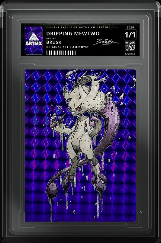 DRIPPING MEWTWO by Brusk (Amethyst / Vaulted)