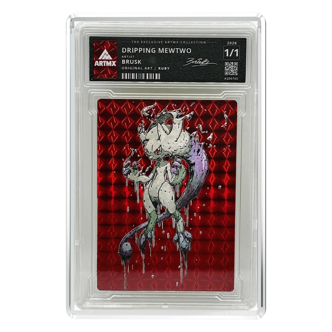 DRIPPING MEWTWO by Brusk — Ruby — #200765