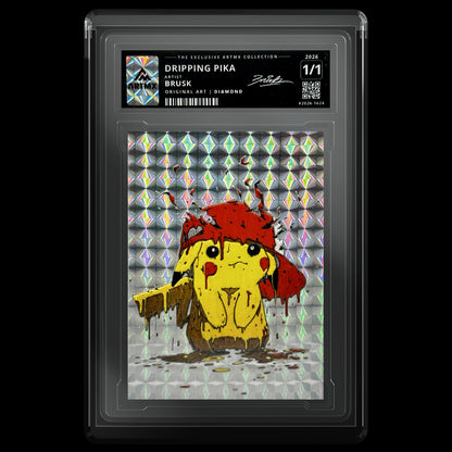 DRIPPING PIKA by Brusk (Diamond / Vaulted)