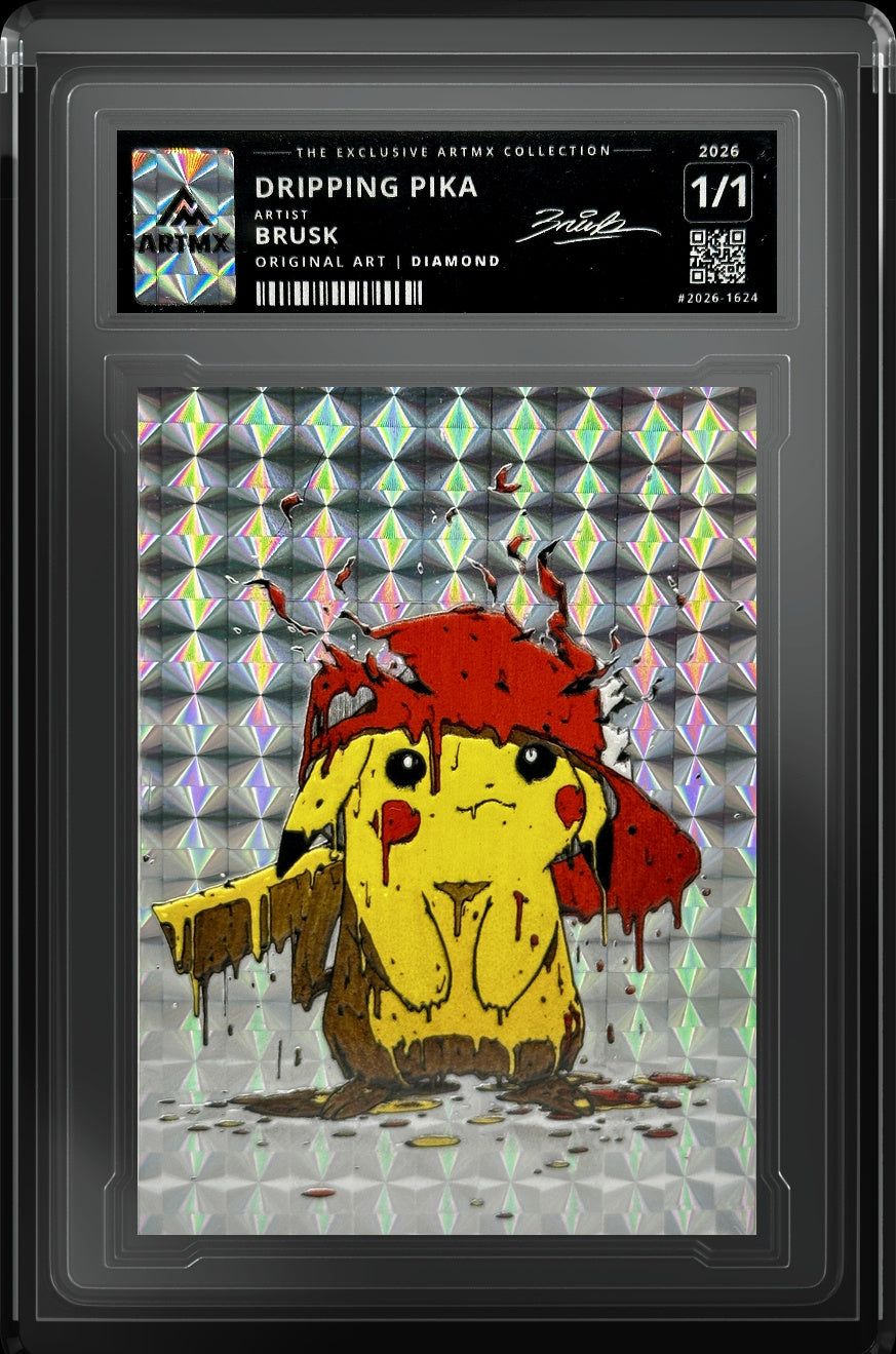 DRIPPING PIKA by Brusk (Diamond / Vaulted)