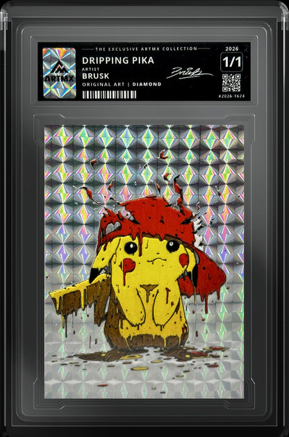 DRIPPING PIKA by Brusk (Diamond / Vaulted)