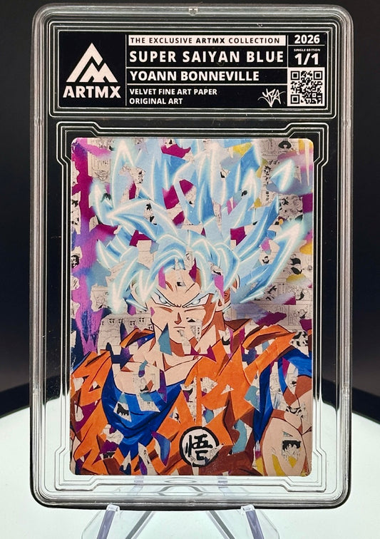 Super Saiyan Blue (Velvet Fine Art Paper / Unreleased / True 1-of-1)