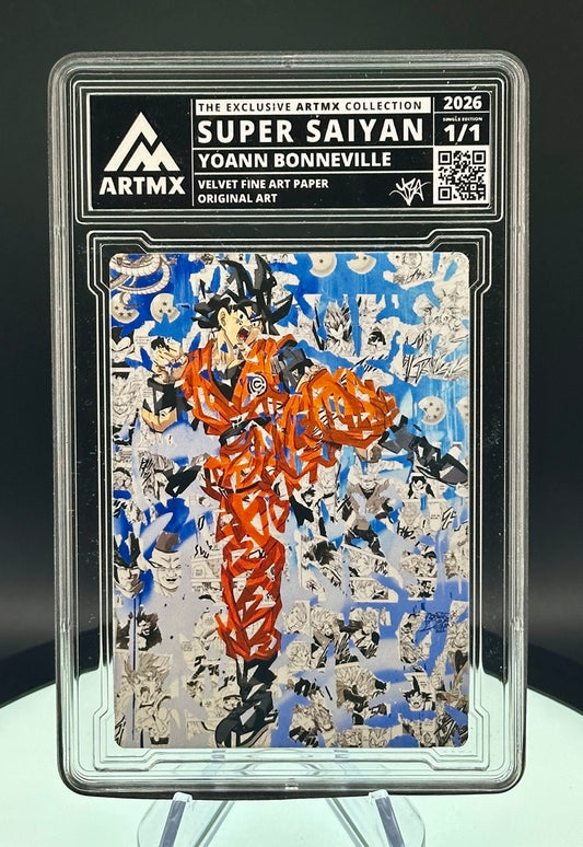 Super Saiyan (Velvet Fine Art Paper / Unreleased / True 1-of-1)