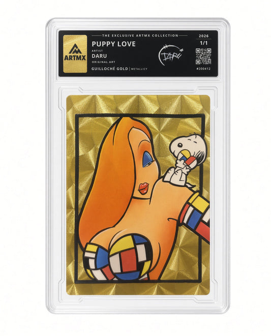Puppy Love by Daru (Guilloché Gold / Unreleased)