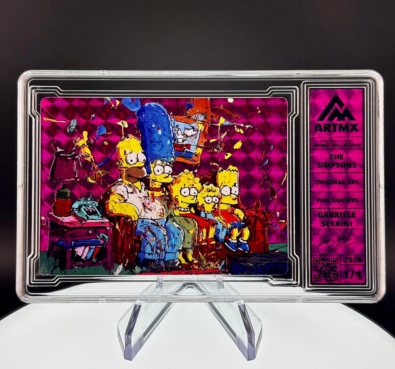 The Simpsons (Pink Sapphire / Vaulted)