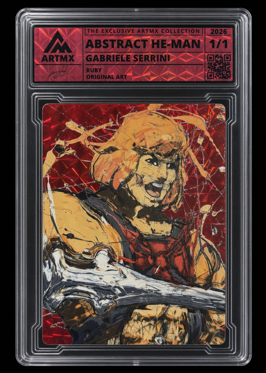 ABSTRACT HE-MAN by Gabriele Serrini (Ruby / Vaulted)
