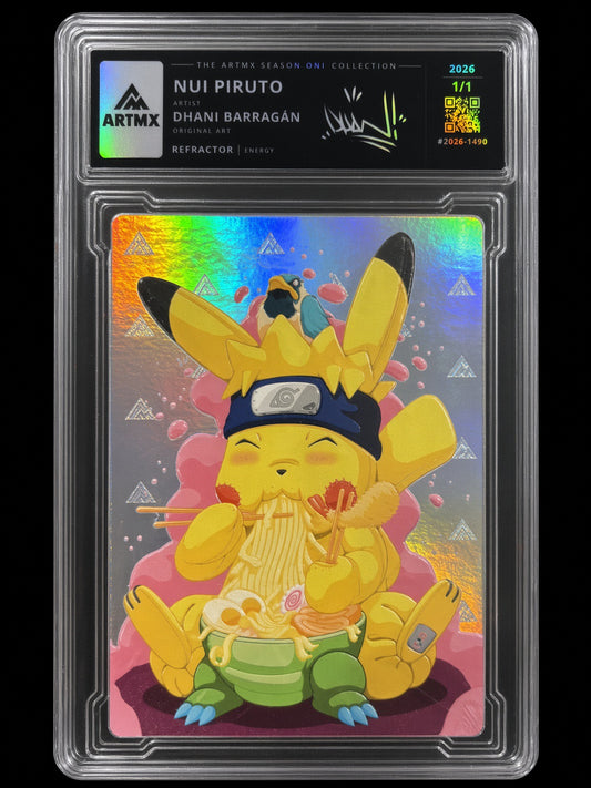 NUI PIRUTO by Dhani Barragan (Refractor / Vaulted)