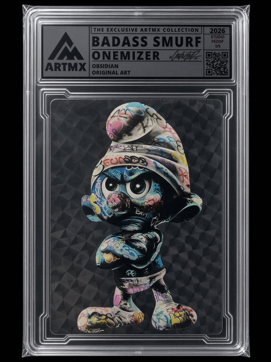 BADASS SMURF by Onemizer (Obsidian / Studio Proof)