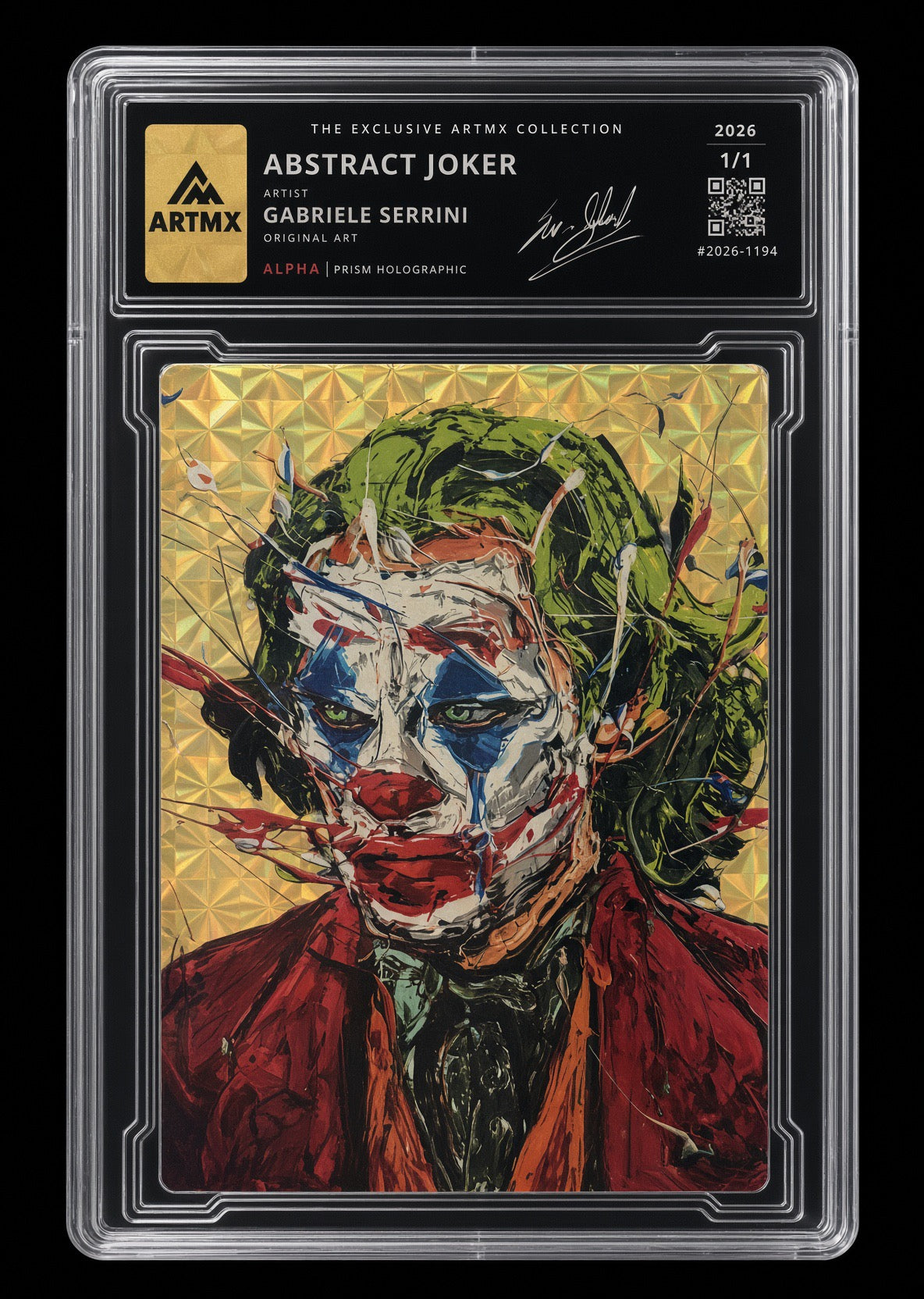 Abstract Joker by Gabriele Serrini (Alpha / Vaulted)