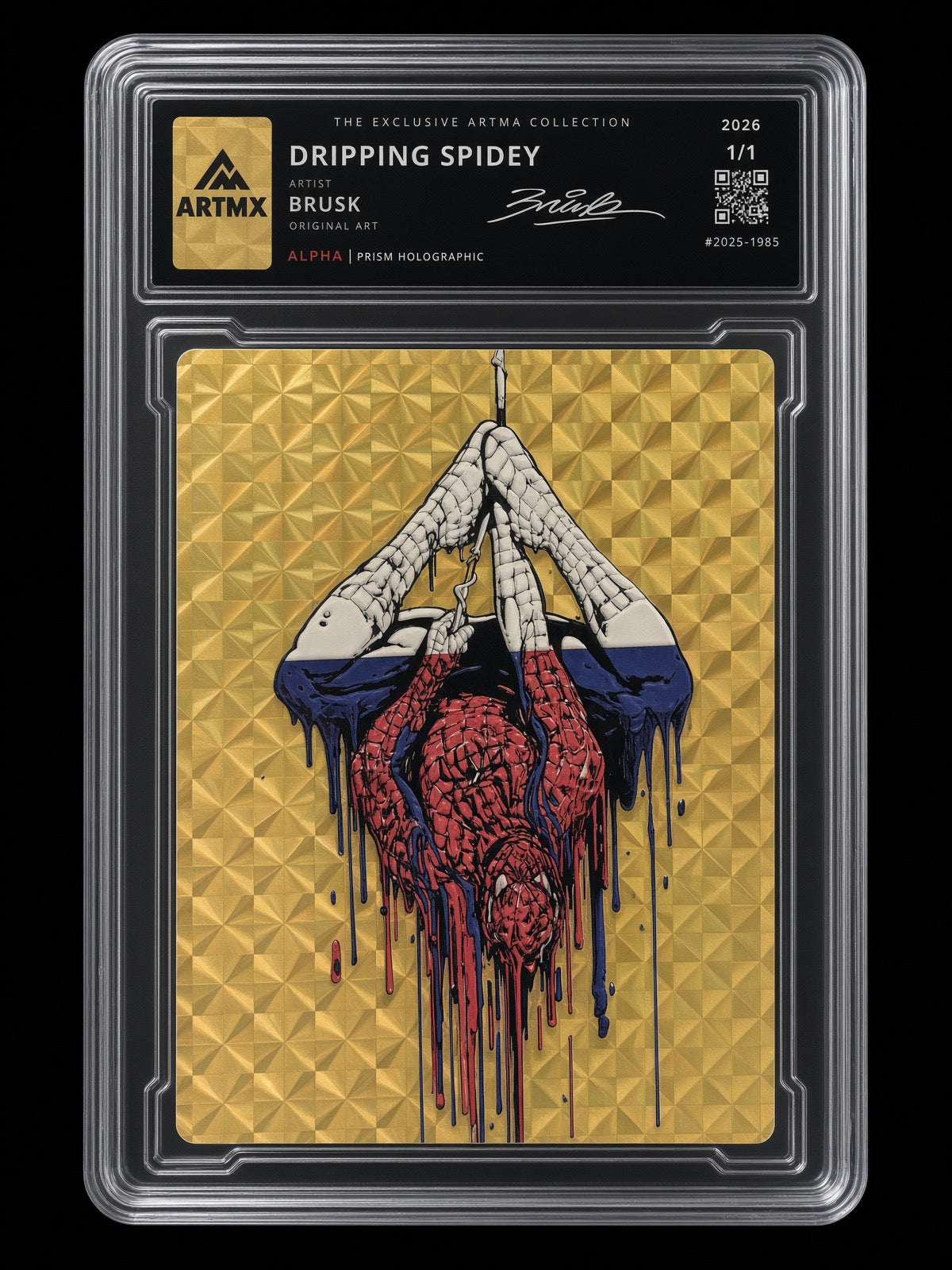 DRIPPING SPIDEY by Brusk (Alpha / ALPHA)
