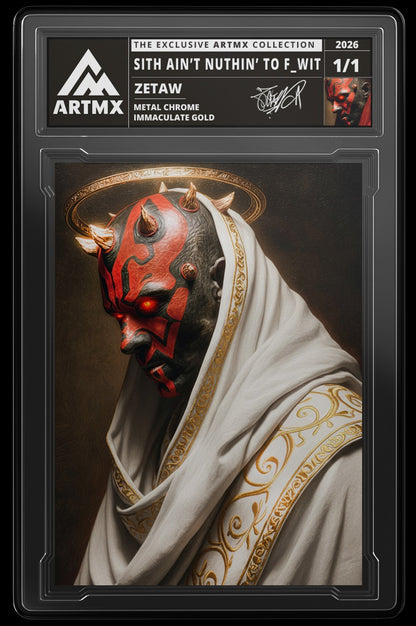 Sith Ain't Nuthin' to F_Wit (Darth Maul by Zetaw) - Wave 2