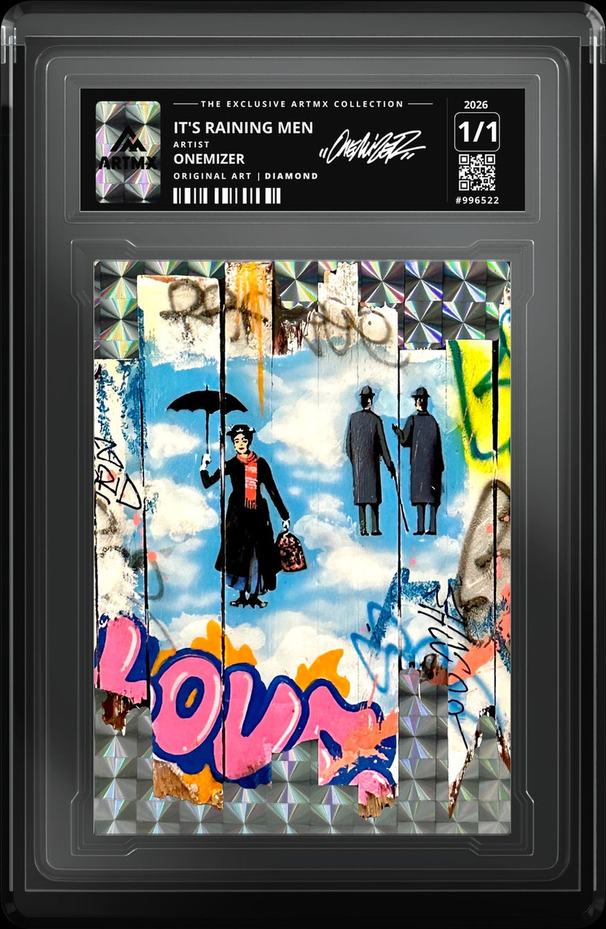 IT'S RAINING MEN by Onemizer — Diamond — close-up