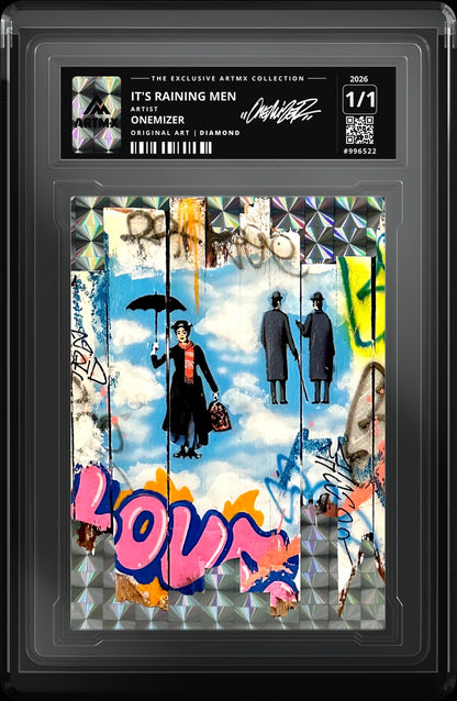 IT'S RAINING MEN by Onemizer — Diamond — close-up