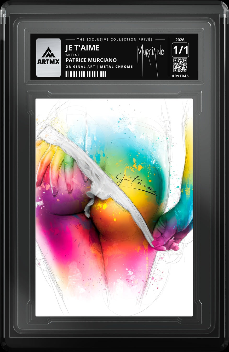 JE T'AIME by Patrice Murciano — Metal Chrome — close-up