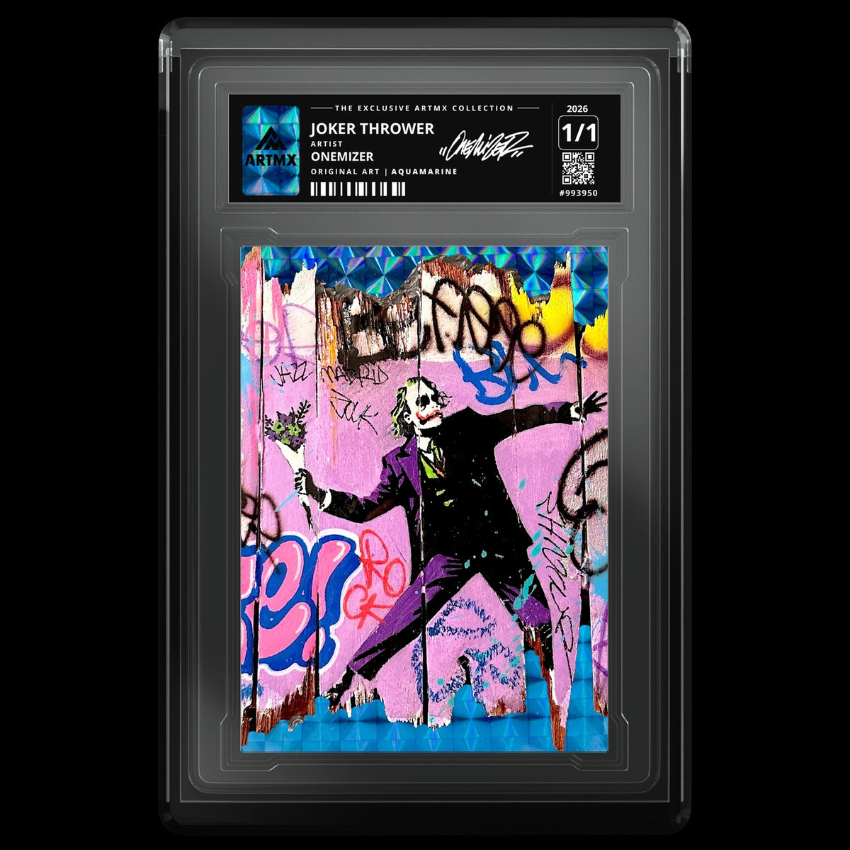 JOKER THROWER by Onemizer — Aquamarine — front