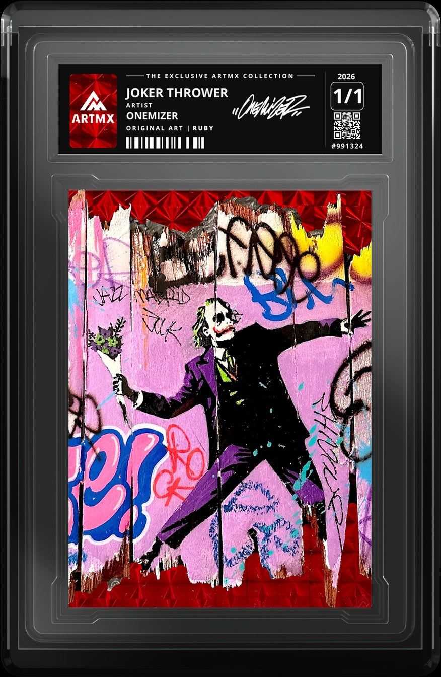 JOKER THROWER by Onemizer — Ruby — close-up