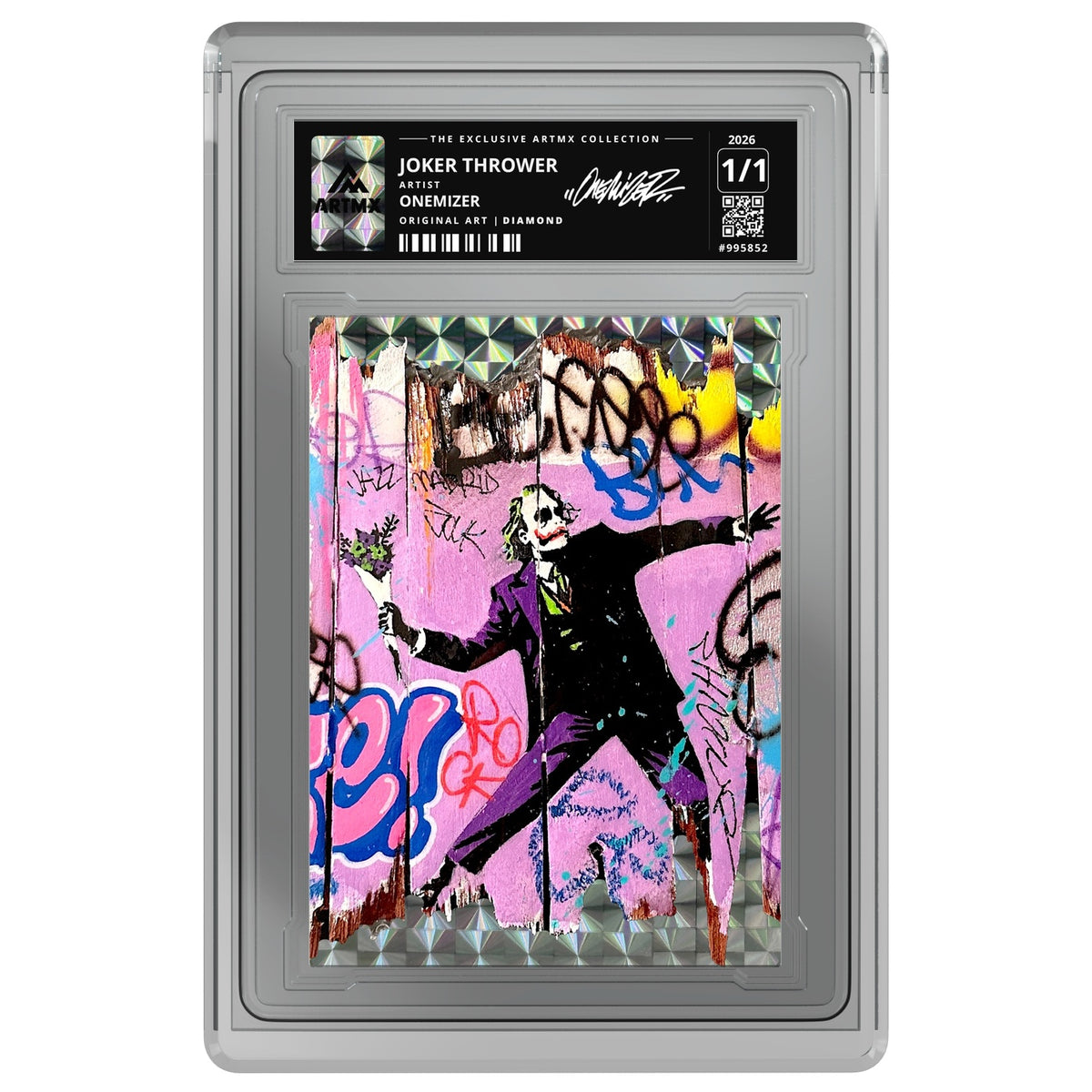 JOKER THROWER by Onemizer — Diamond — on white