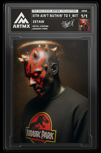 Sith Ain't Nuthin' to F_Wit (Darth Maul by Zetaw)