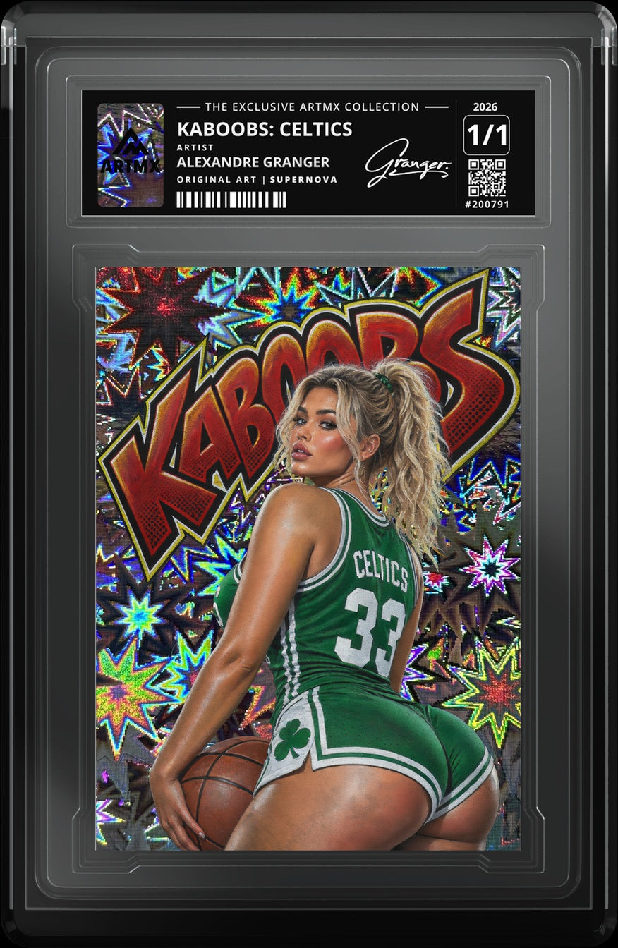KABOOBS: CELTICS by Alexandre Granger (Supernova / Vaulted) — close-up
