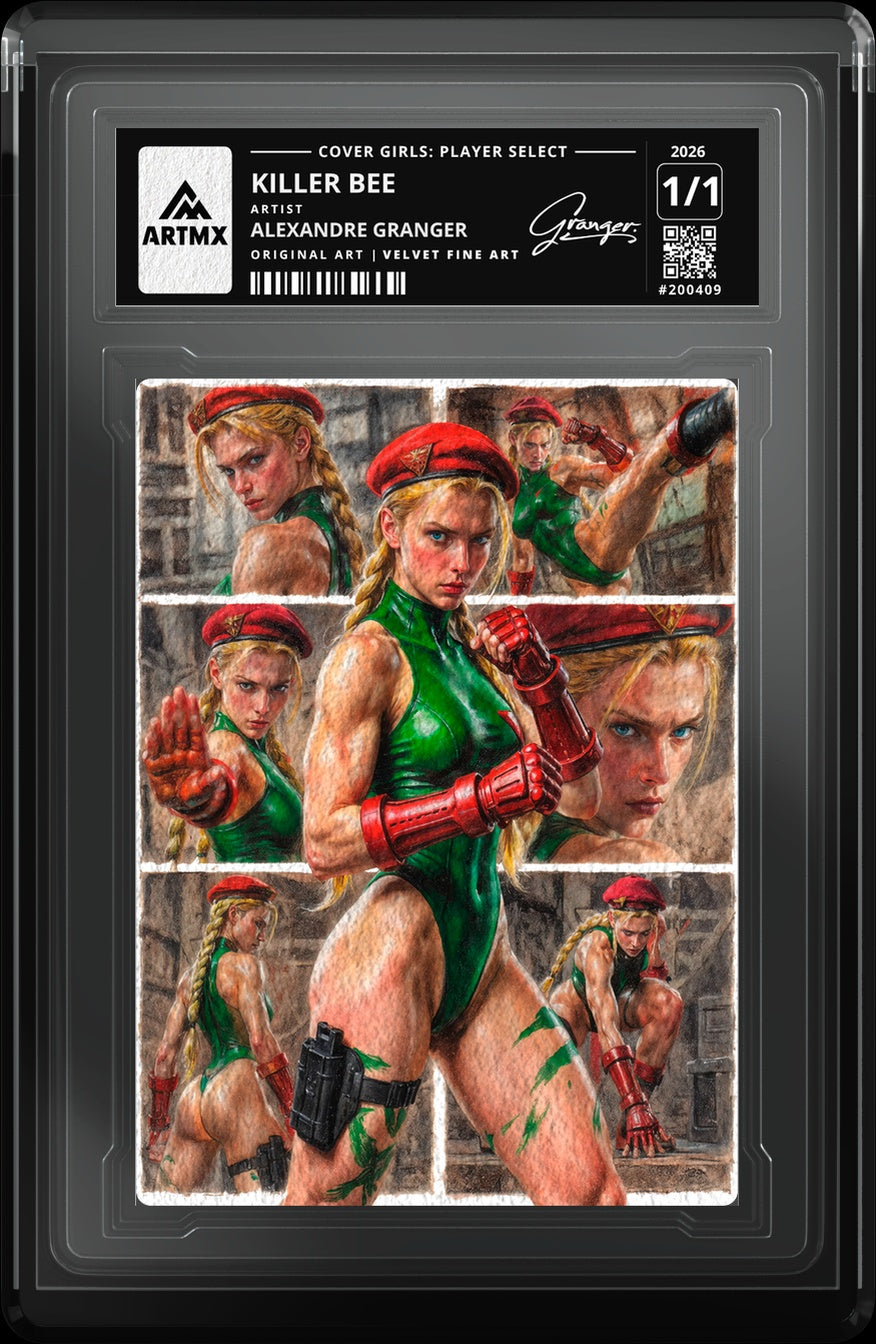 KILLER BEE by Alexandre Granger — Velvet Fine Art — close-up