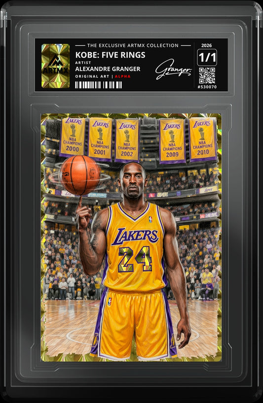 KOBE: FIVE RINGS by Alexandre Granger — ALPHA — close-up