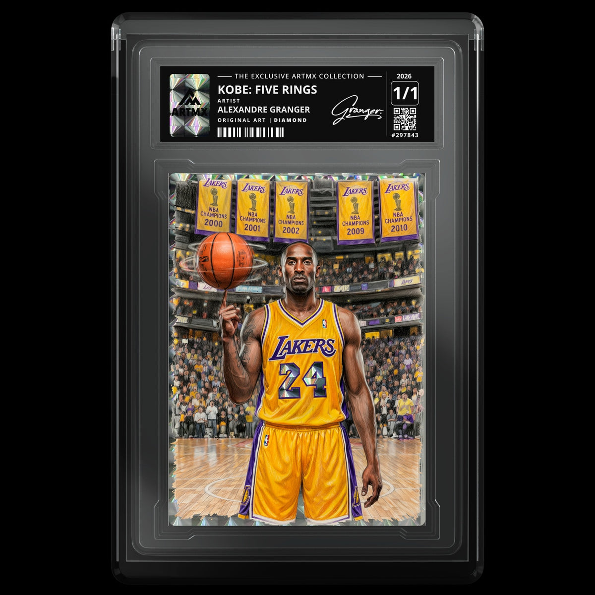 KOBE: FIVE RINGS by Alexandre Granger — Diamond — front