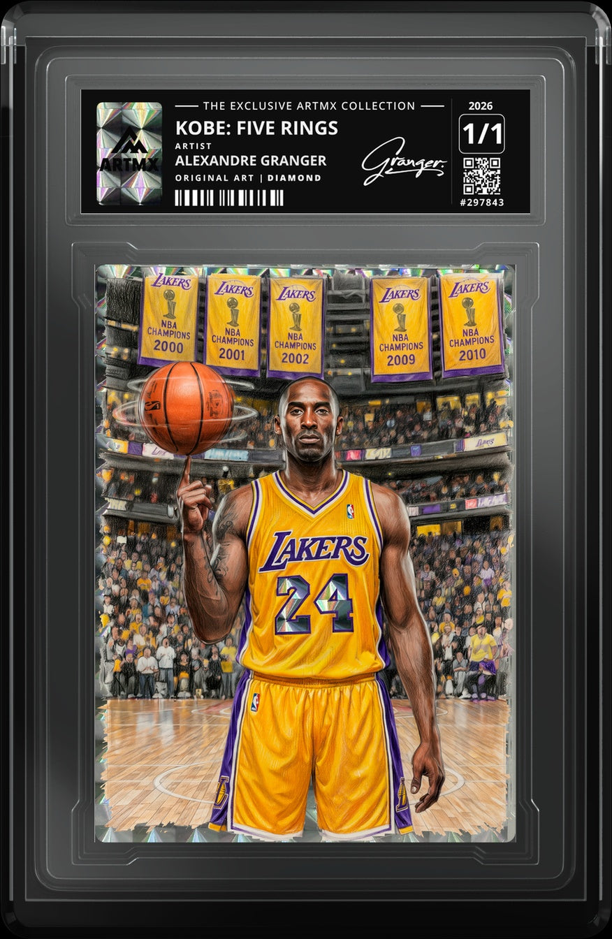 KOBE: FIVE RINGS by Alexandre Granger — Diamond — close-up