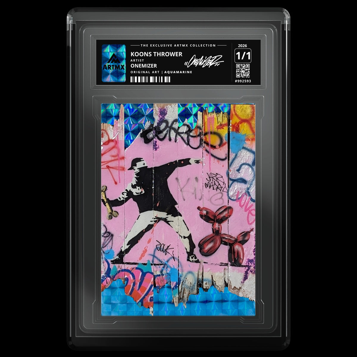 KOONS THROWER by Onemizer — Aquamarine — front