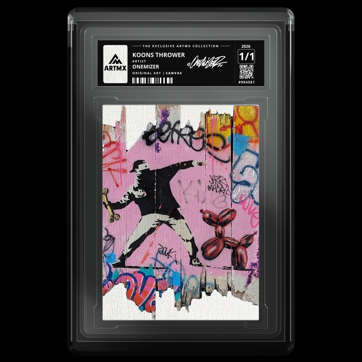 KOONS THROWER by Onemizer — Canvas — front