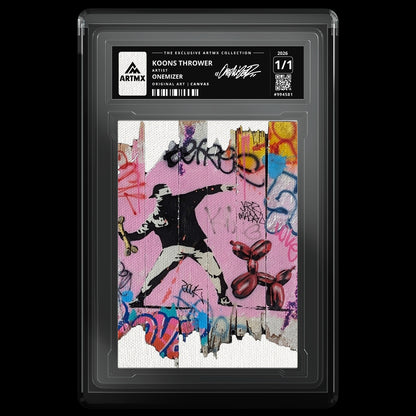 KOONS THROWER by Onemizer — Canvas — front