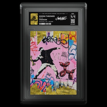 KOONS THROWER by Onemizer — Gilded — front
