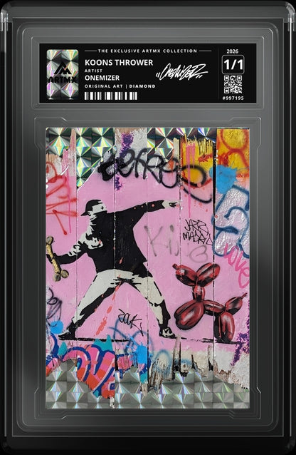 KOONS THROWER by Onemizer — Diamond — close-up