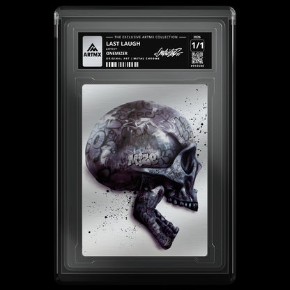 LAST LAUGH by Onemizer (Metal Chrome / Vaulted) — front