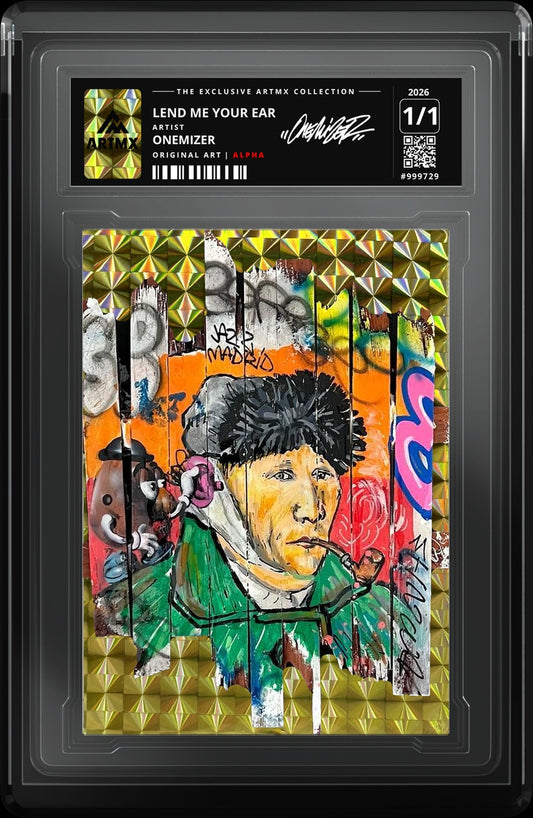 LEND ME YOUR EAR by Onemizer — Alpha — close-up