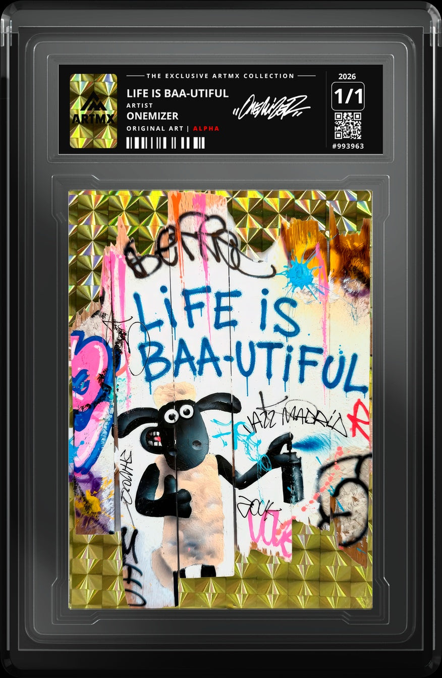LIFE IS BAA-UTIFUL by Onemizer — Alpha — close-up