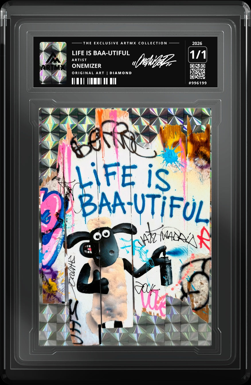 LIFE IS BAA-UTIFUL by Onemizer — Diamond — close-up