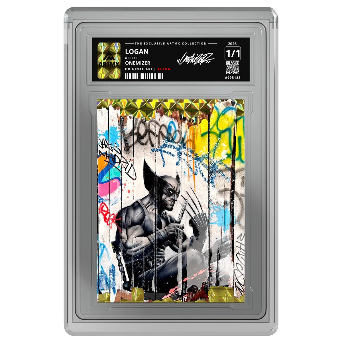 LOGAN by Onemizer — Alpha — on white